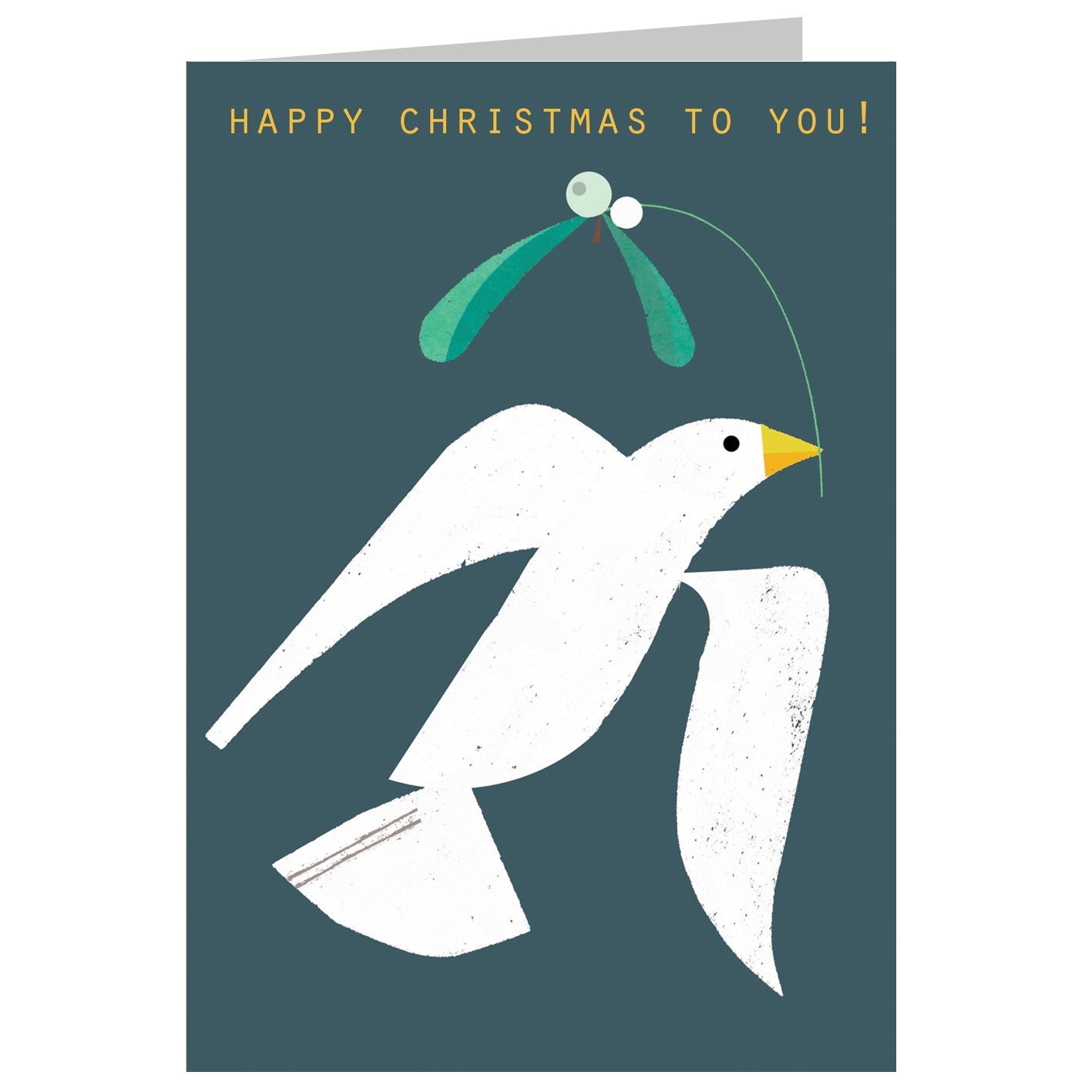 XM06 Christmas dove greetings card