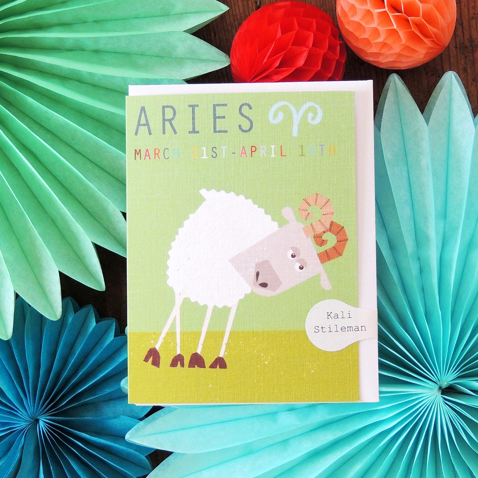 mini aries card