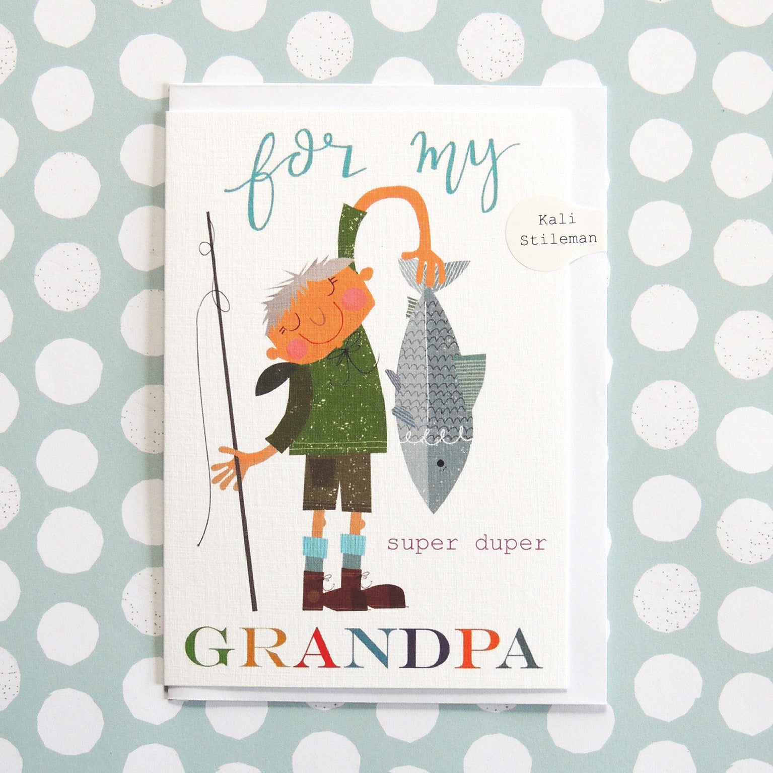 BY14 grandpa greetings card