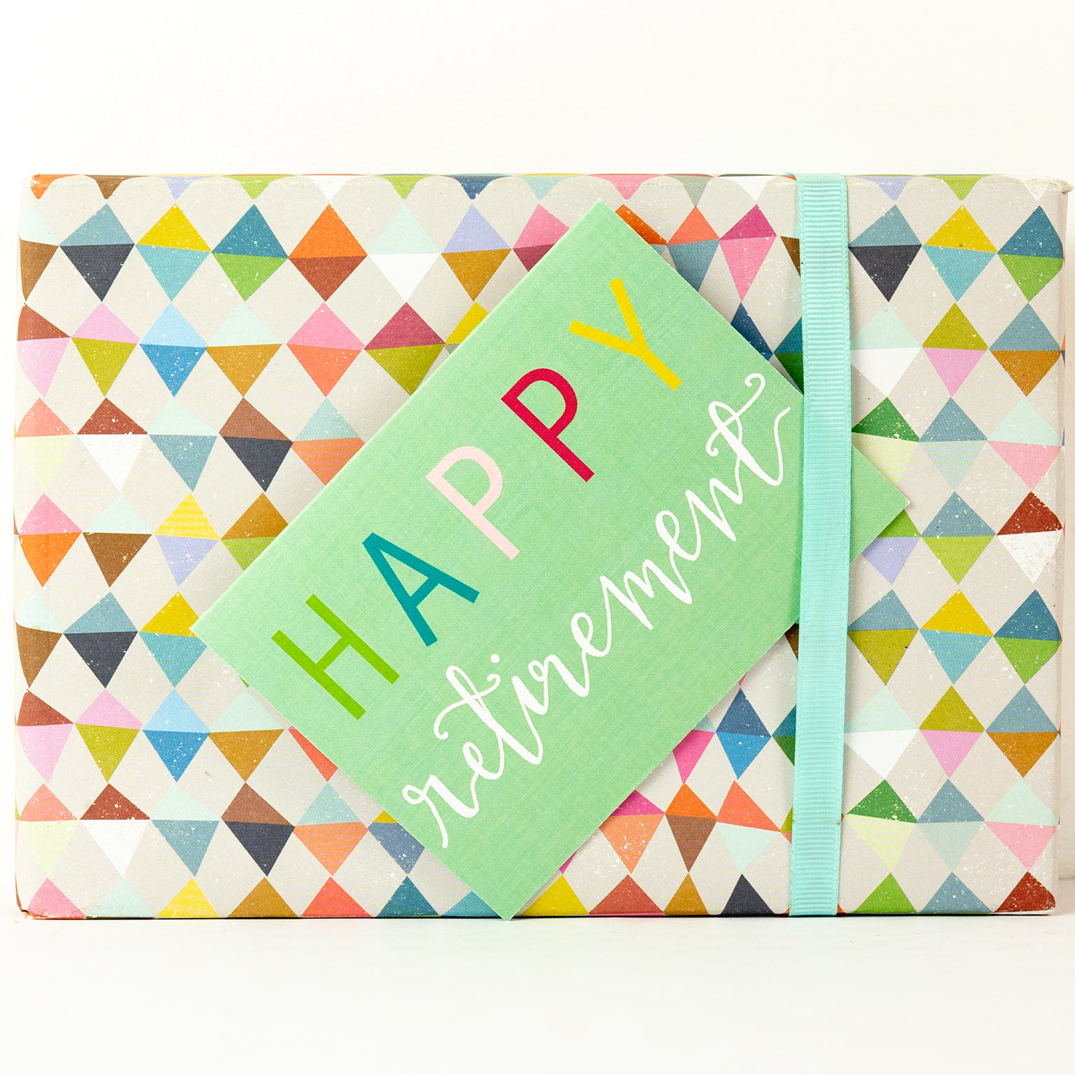 mini happy retirement card