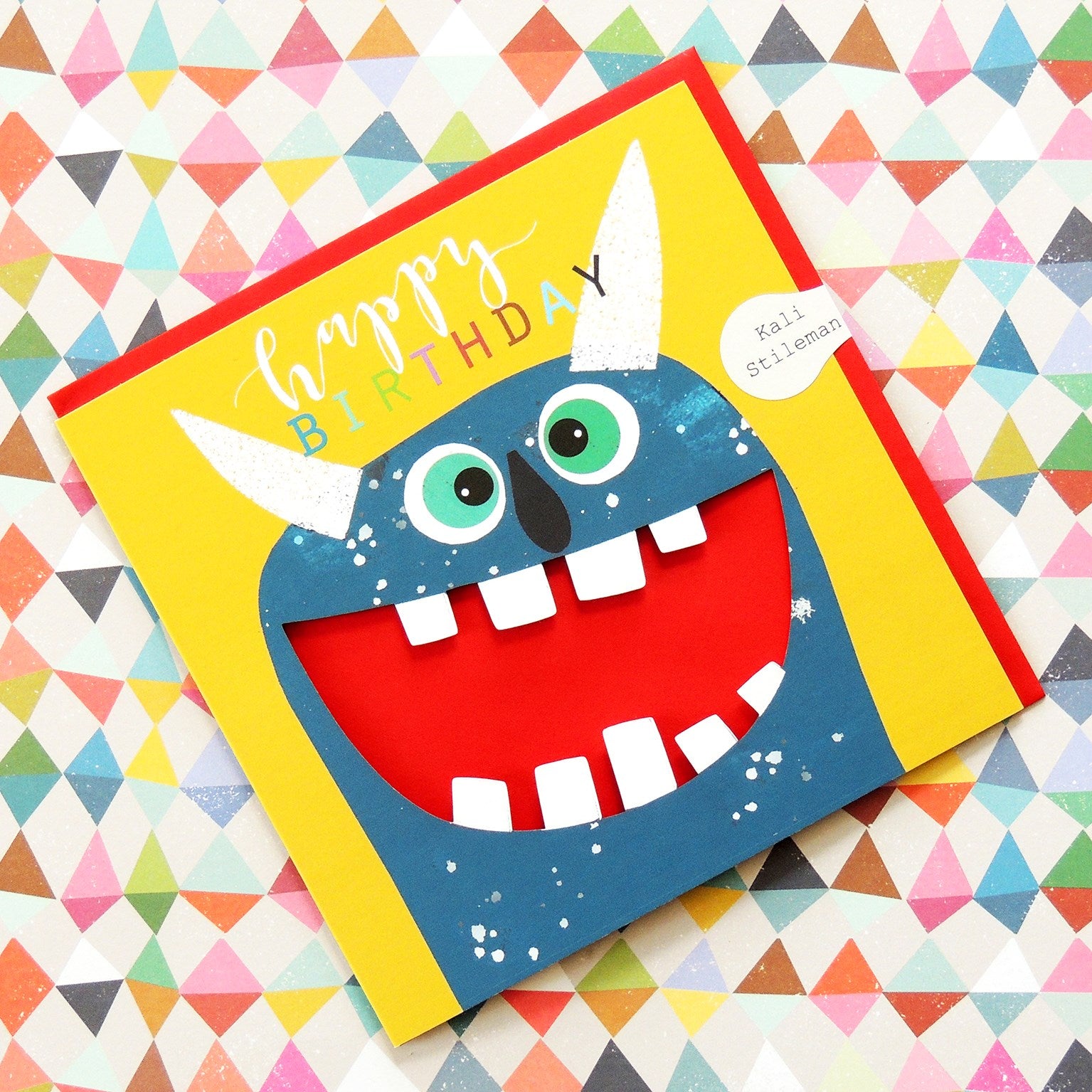 mixed mouthies greetings card pack