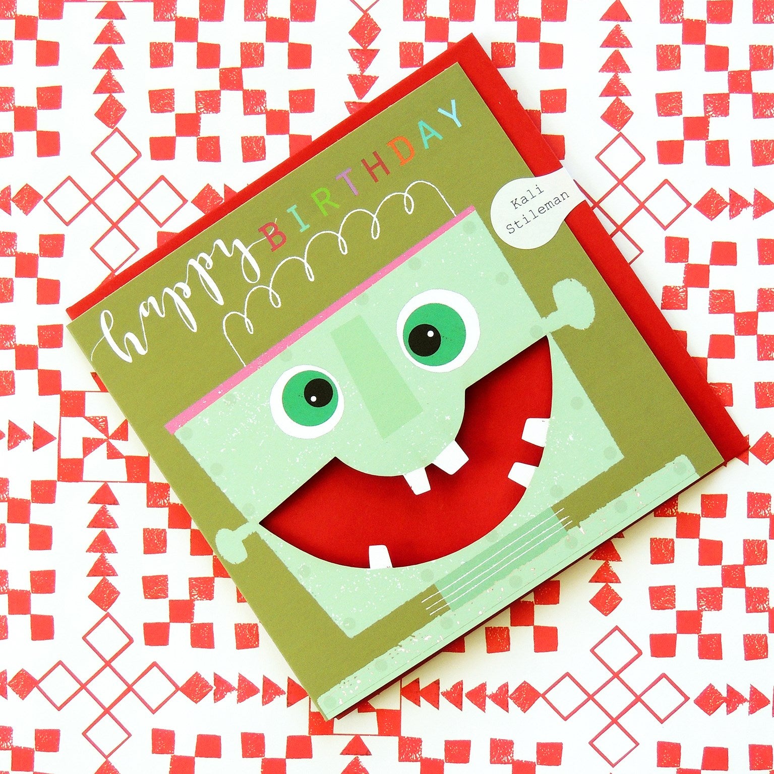 mixed mouthies greetings card pack