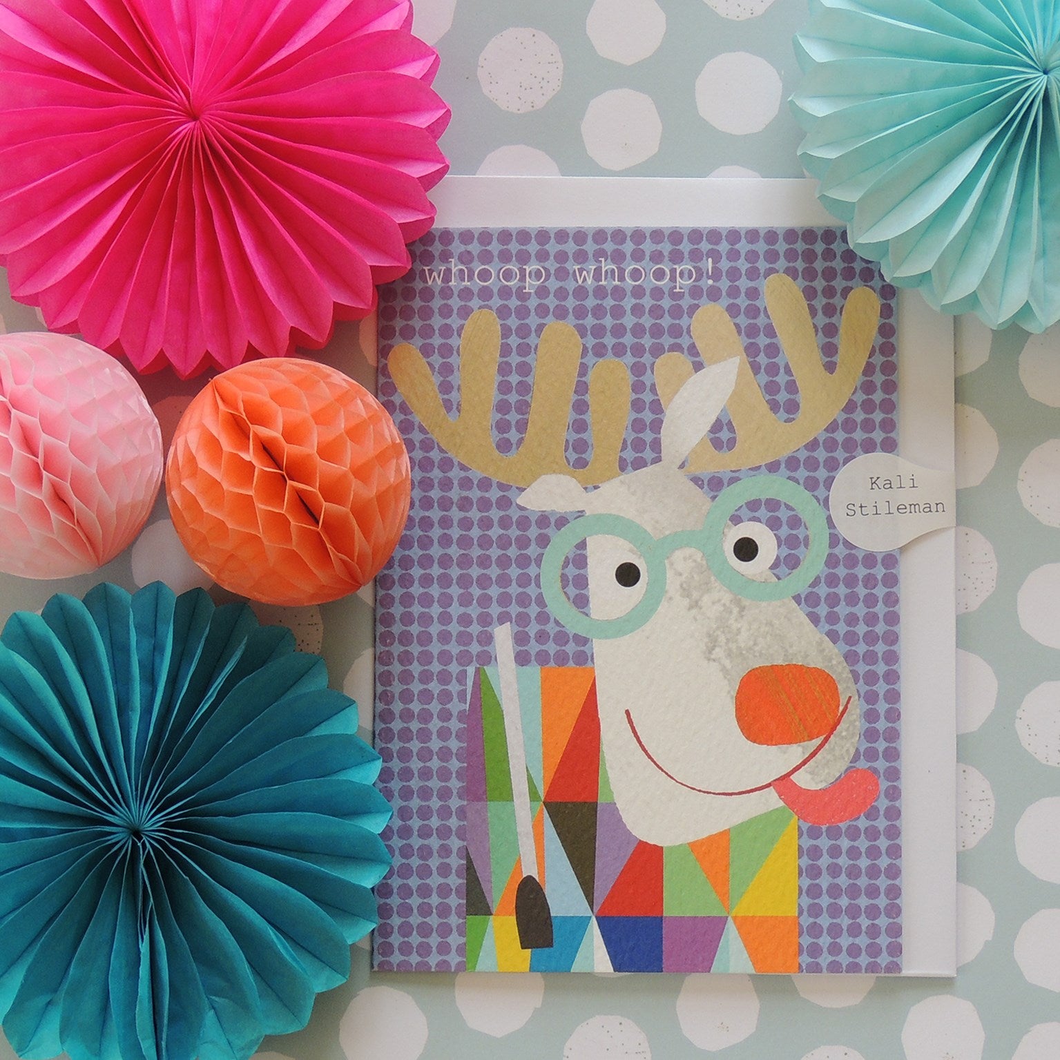 moose happy birthday card