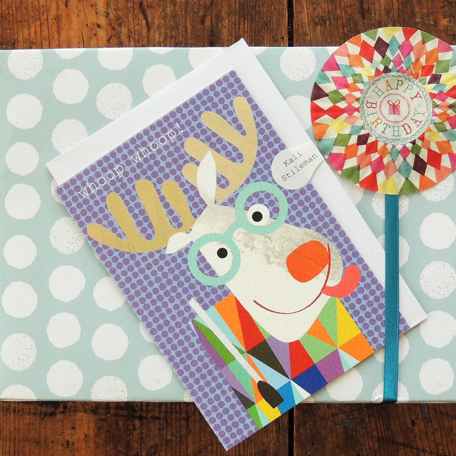 moose happy birthday card