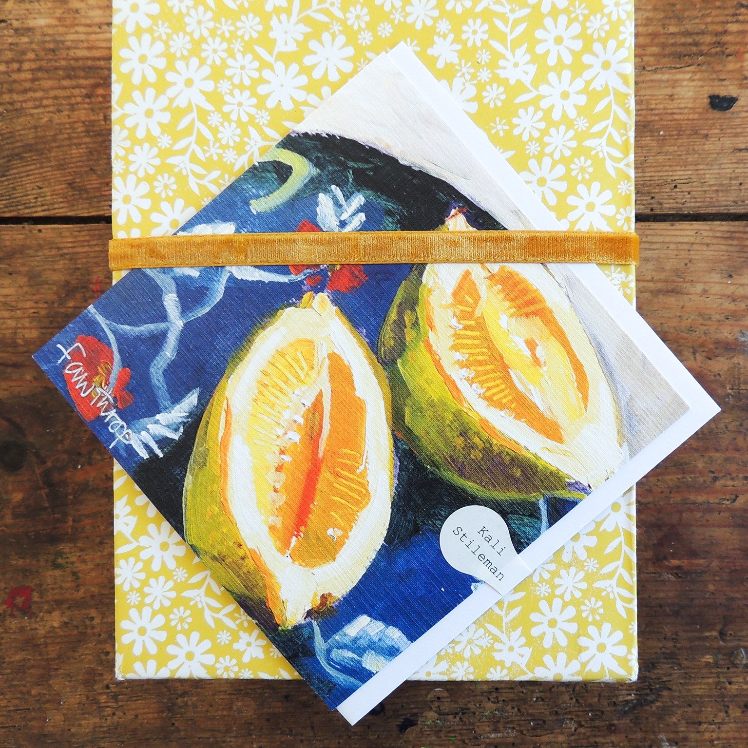 lemons greetings card