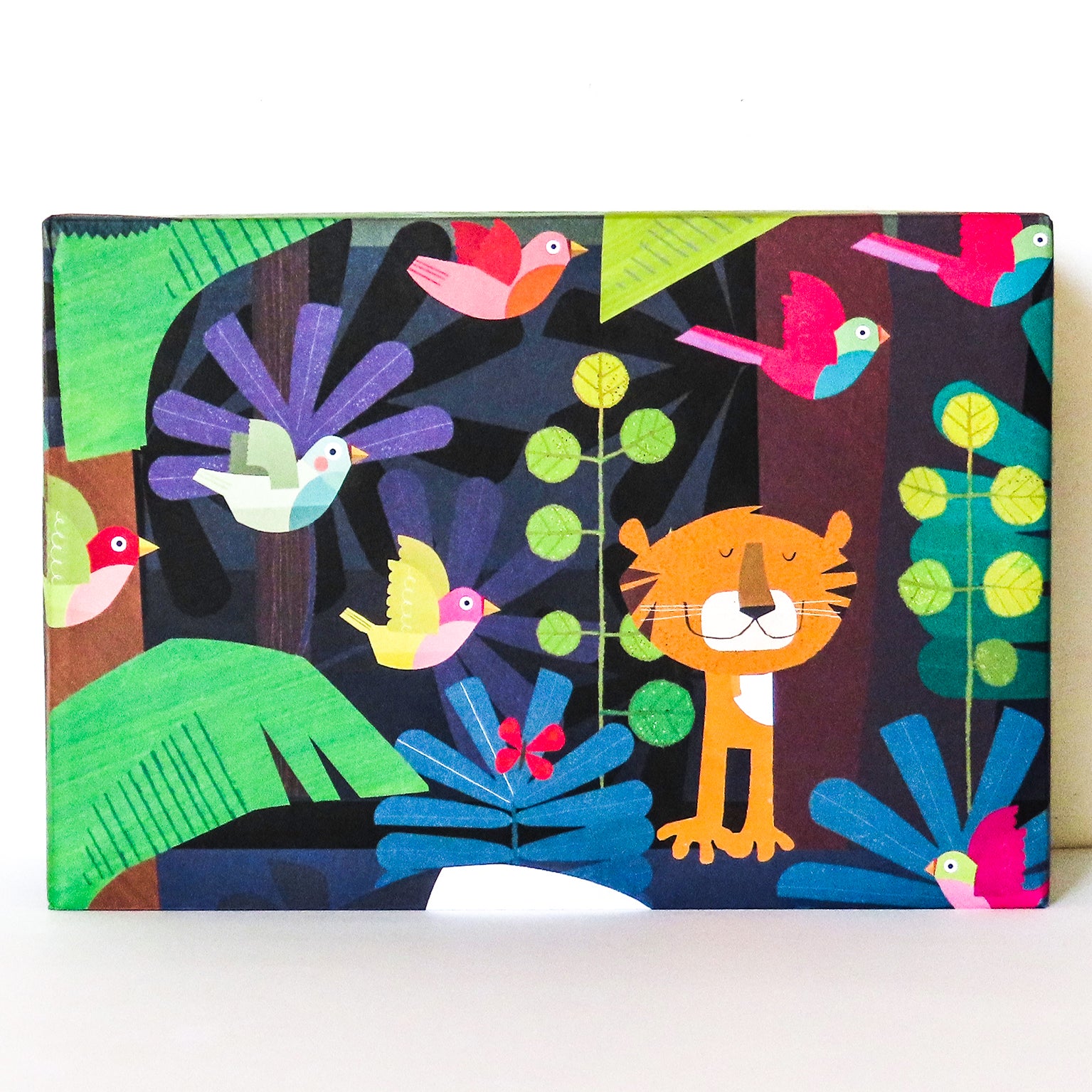 WP113 jungle wrapping paper