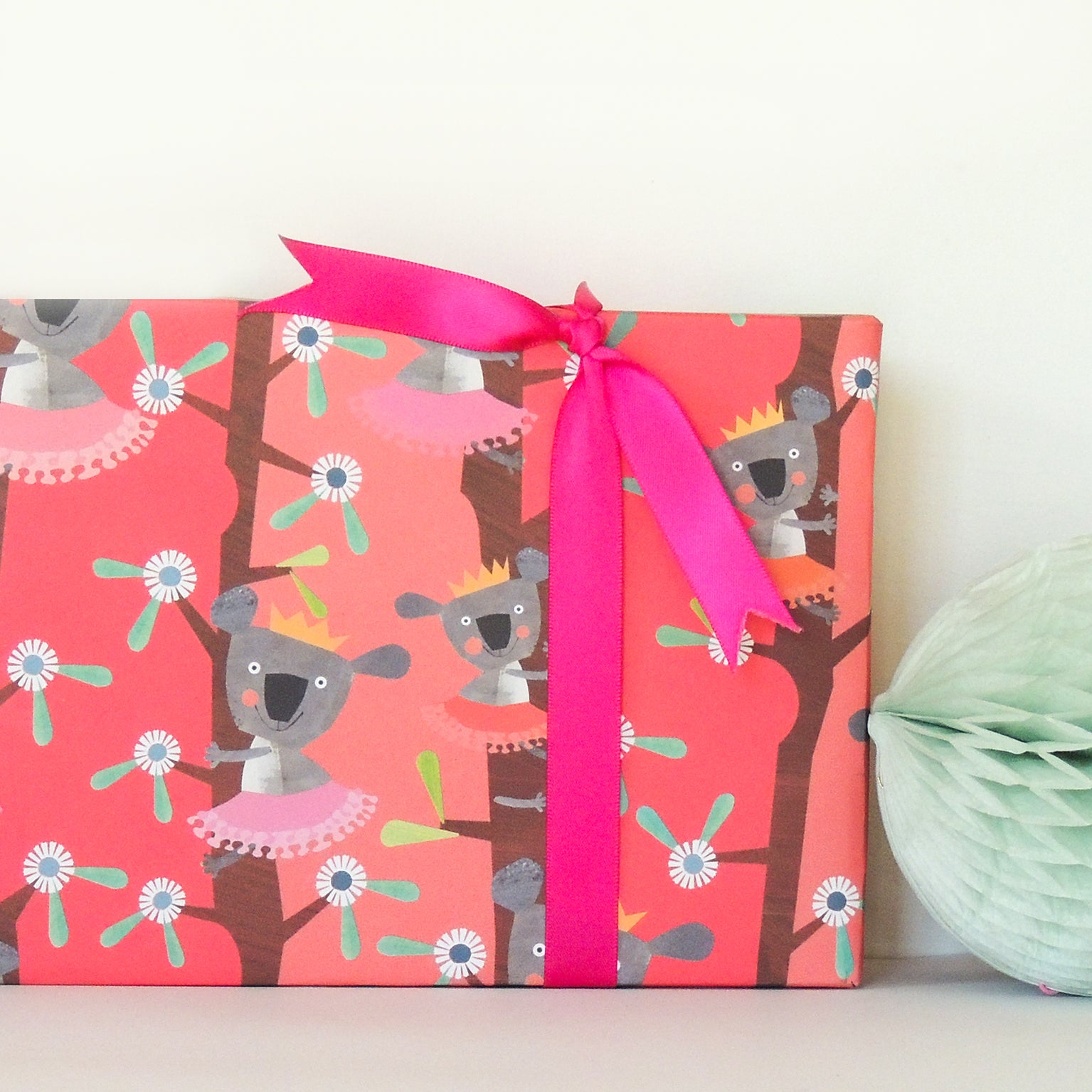 WP61 koala wrapping paper