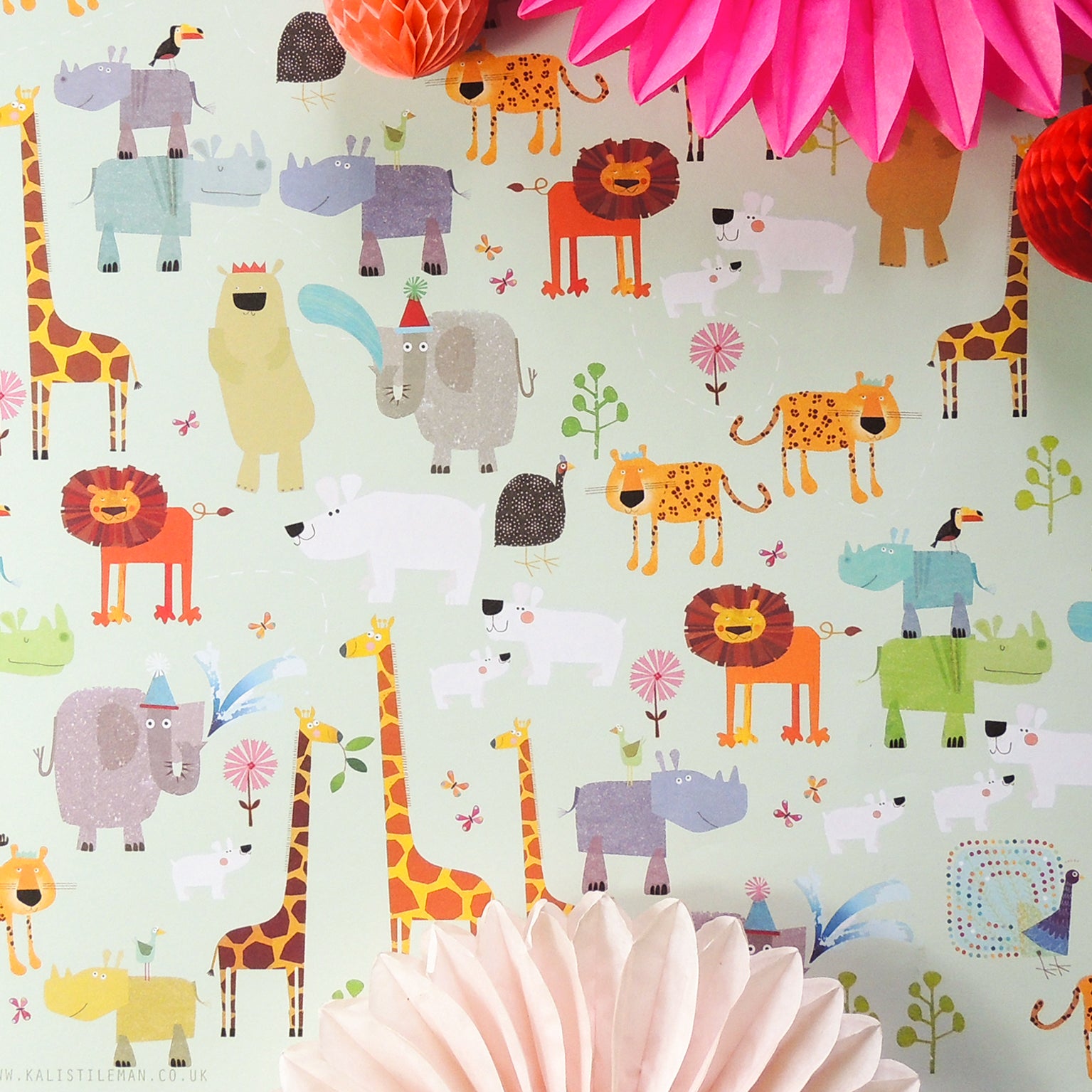 WP94 animal wrapping paper