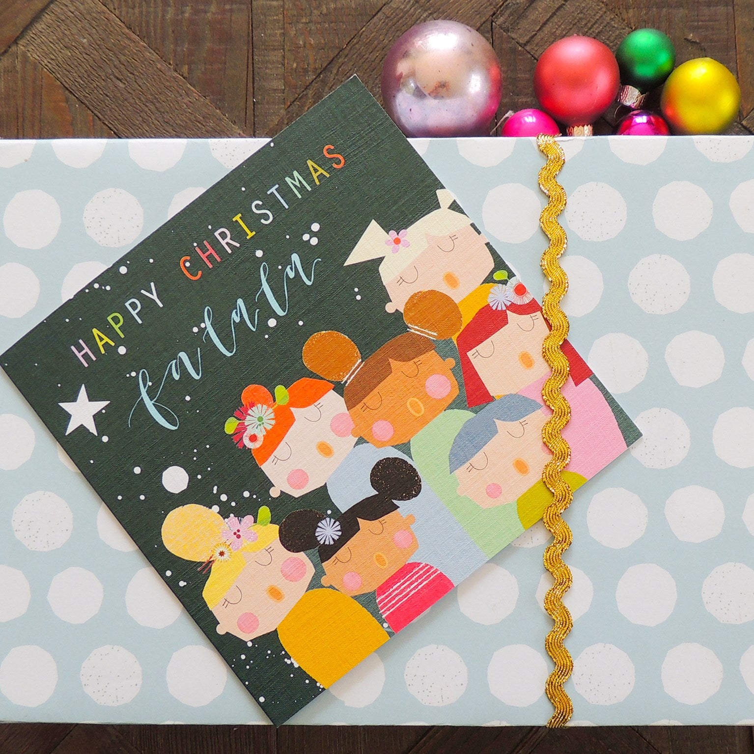 Christmas greetings card pack