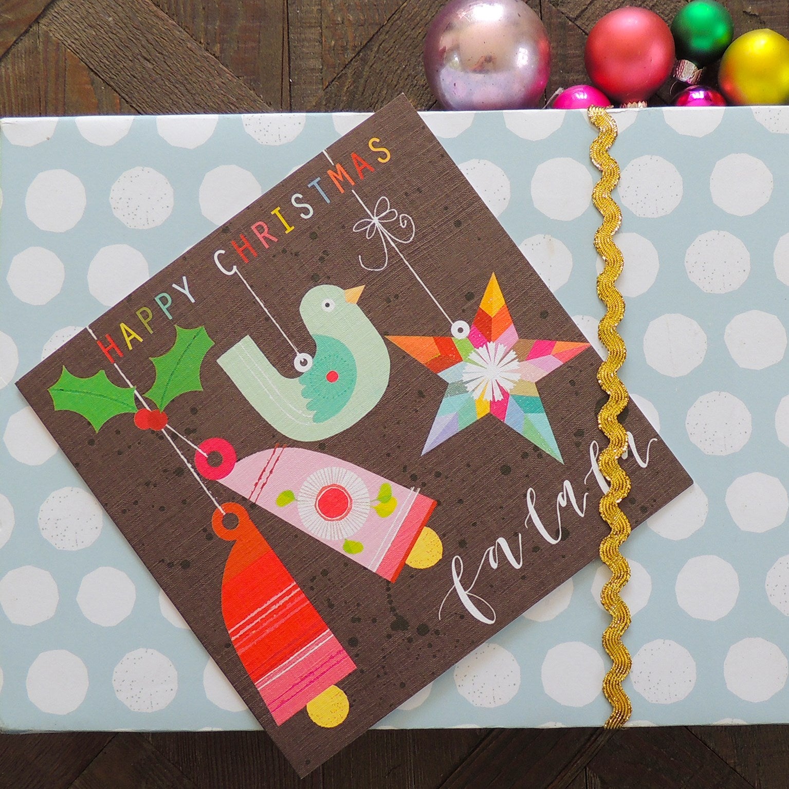 Christmas greetings card pack